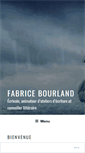 Mobile Screenshot of fabricebourland.com