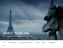 Tablet Screenshot of fabricebourland.com